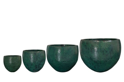 Sada 4 obalů/květináčů Thom ocean D72 H56