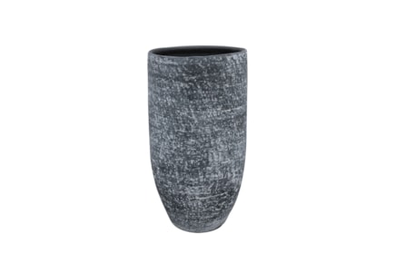 Váza Cas anthracite D17 H30
