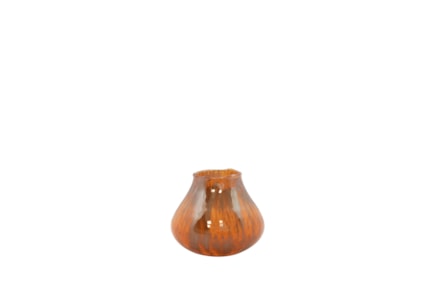 Vase Meja splash orange D14 H11