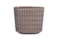 Váza široká Stian deep purple D26x13 H24