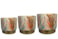 Sada 3 obalů Celia blush gold D23 H21