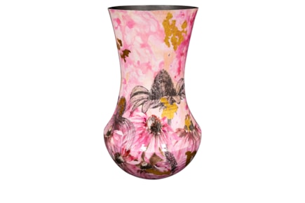 Váza Polly pink D35 H60