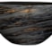 Váza široká Niene marble black D59x26 H35