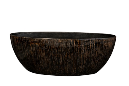 Obal široký Niene black gold D55x25 H20