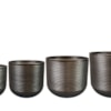 Sada 4 květináčů Ilse lead D36 H33