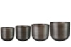 Sada 4 květináčů Ilse lead D36 H33