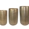 Sada 3 váz Rowen gold D41 H72