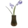Váza Linna smokey ash D16 H25