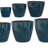 Sada 6 květináčů Alisa ocean D49 H46