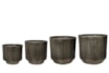 Sada 4 květináčů Elna lead D36 H33