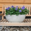 Květináč široký Naomi concrete D55x25 H20