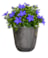 Květináč Palermo marble grey D23 H22