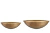 Sada 2 obalů-loděk Rowen gold D40x14 H12