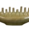 Váza Nine olive green D43x14 H20