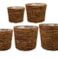 Sada 5 obalů Bob corn brown D41 H33