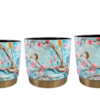 Sada 3 obalů Blossom blue D29 H26