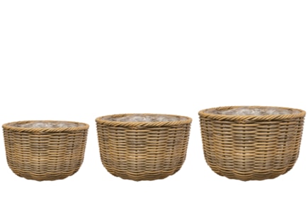 Sada 3 mís Jet natural D52 H32