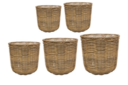 Sada 5 obalů Jet natural D50 H46