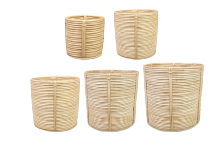 Sada 5 obalů Majen natural D36 H36