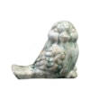 Soška ptáček ice green D25x14 H21