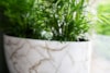 Váza široká Niene marble white D59x26 H35