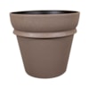 Květináč Ilvy taupe D32 H28