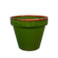 Květináč Olli apple green D22 H19