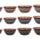 Paleta květináčů Sander colour D114 H75, 3 druhy