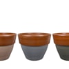 Paleta květináčů Sander colour D117x114 H75, 3 druhy