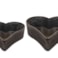 Heart Stacy black D27 H8