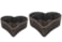 Heart Stacy black D27 H8