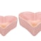Heart Stacy powder pink D27 H8