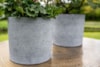 Sada 4 květináčů Nami concrete D37 H33