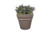 Květináč Ilvy taupe D22 H20