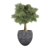 Sada 3 květináčů Douwe granite D56 H51