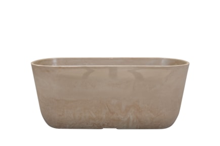 Truhlík Palermo marble clay D35x16 H15