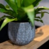 Obal Renzo shiny grey D18 H16