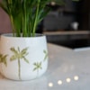 Obal Palm white D19 H15
