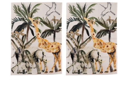 Sada 2 utěrek Safari dream D70x50 V1