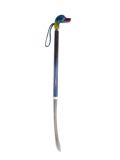 Obuvák na obuv drevoplastový farebný - pes - 60 cm
