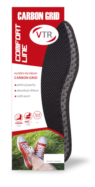 VTR Vložky do topánok Carbon Grid