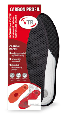 VTR Carbon profil anatomické vložky