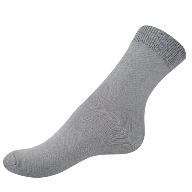 VšeProBoty ponožky BAVLNĚNÉ S ELASTANEM šedé