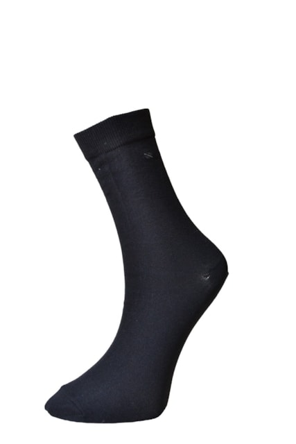 Art. 10 Klasické pánské ponožky Jemný vzor Knebl Hosiery, černé