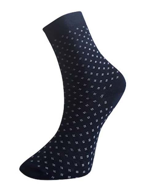 Art. 8 Klasické dámské PRAVÉ VALAŠSKÉ ponožky Modrotisk Knebl Hosiery