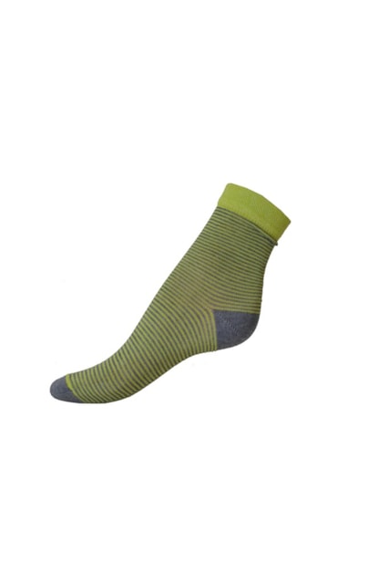 Art. 11 Dětské ponožky s proužky Knebl Hosiery, světle zelené