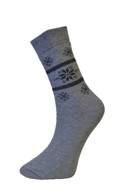 Art. 16 Zimní thermo ponožky Norsko Knebl Hosiery, světle šedá