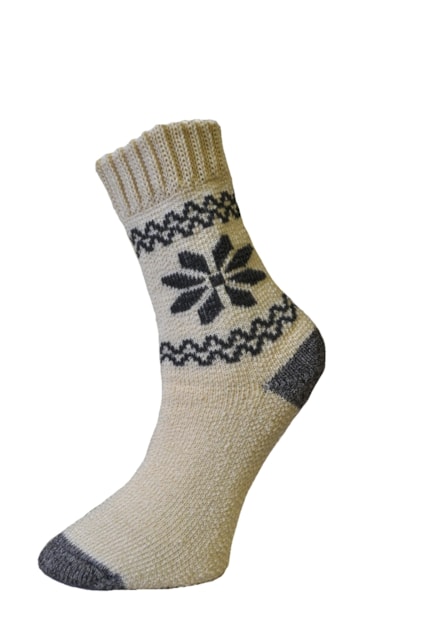 Art. 44 Zimné vlnené Termo ponožky Vločka Knebl Hosiery