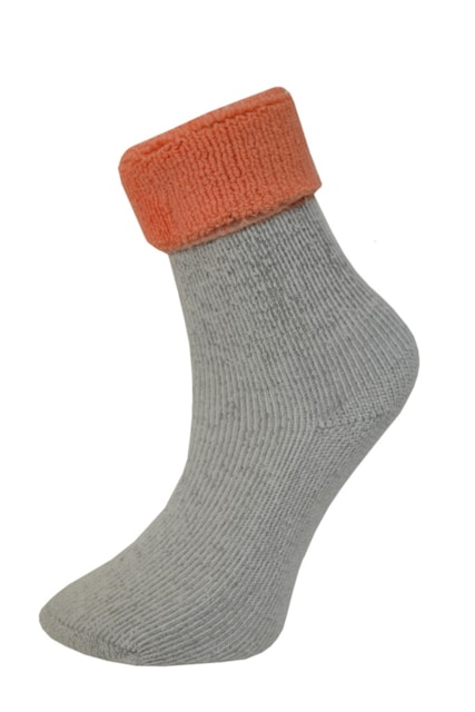 Matex dámské zimní ponožky Hermína, lososová