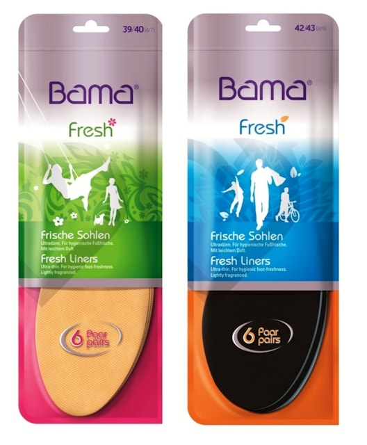 BAMA vložky do topánok Fresh - 6 párov